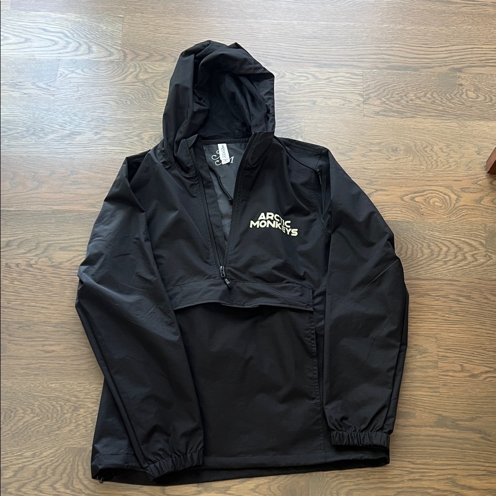 SOLD-Black Arctic Monkeys Wind Breaker